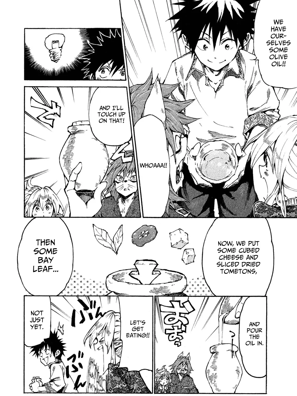 Mazumeshi Elf to Youbokugurashi Chapter 17 page 35 - 