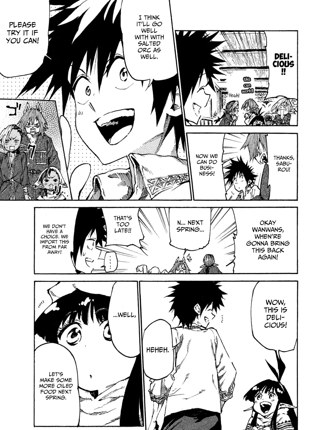Mazumeshi Elf to Youbokugurashi Chapter 17 page 41 - 