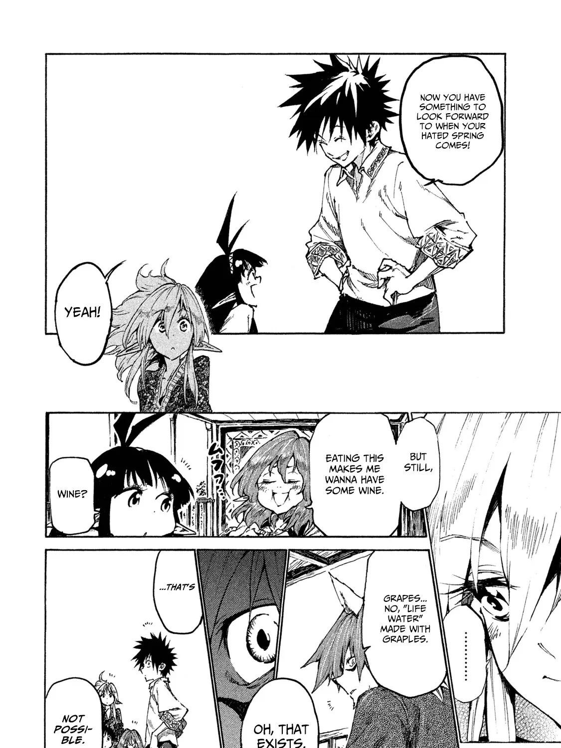 Mazumeshi Elf to Youbokugurashi Chapter 17 page 43 - 