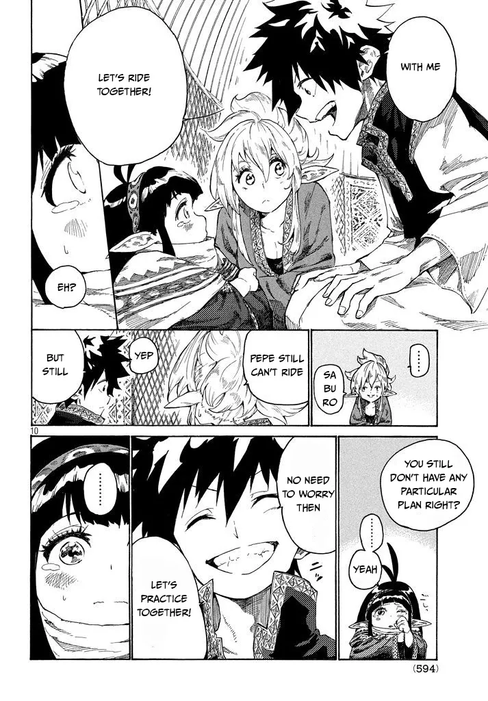 Mazumeshi Elf to Youbokugurashi Chapter 2.1 page 11 - 