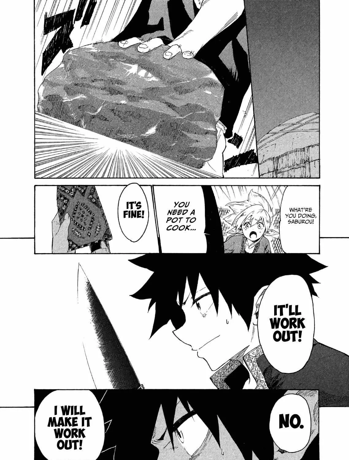 Mazumeshi Elf to Youbokugurashi Chapter 2 page 46 - 