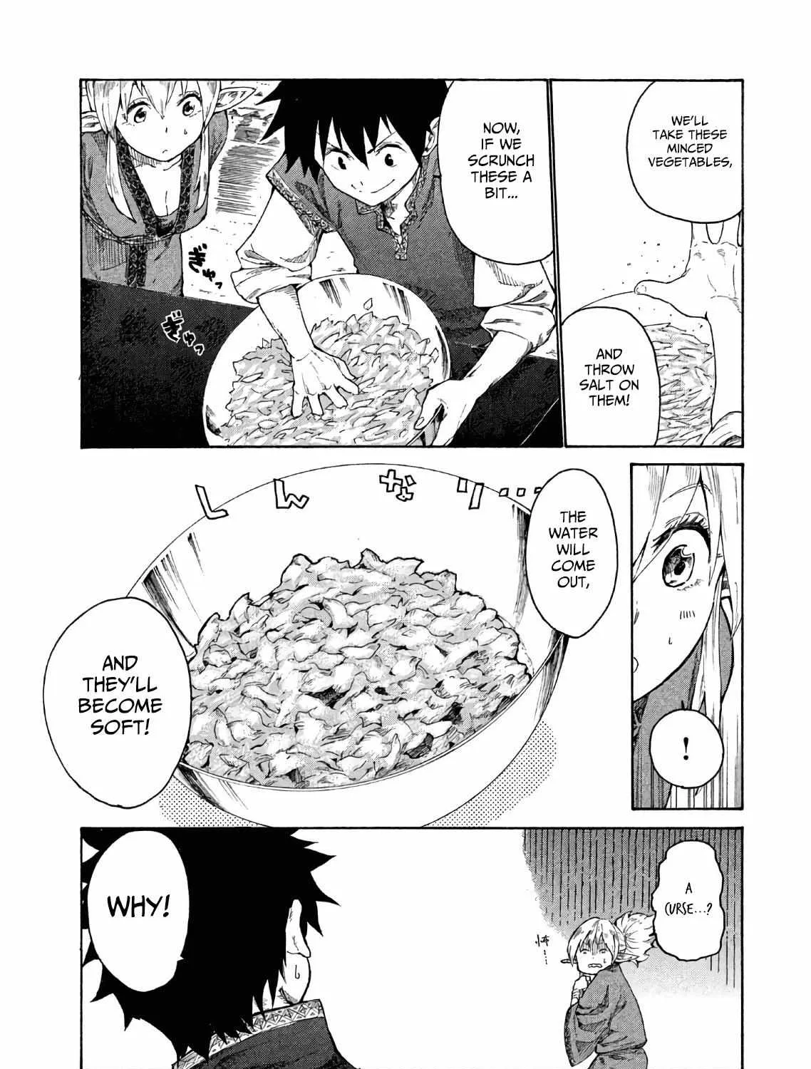 Mazumeshi Elf to Youbokugurashi Chapter 2 page 58 - 