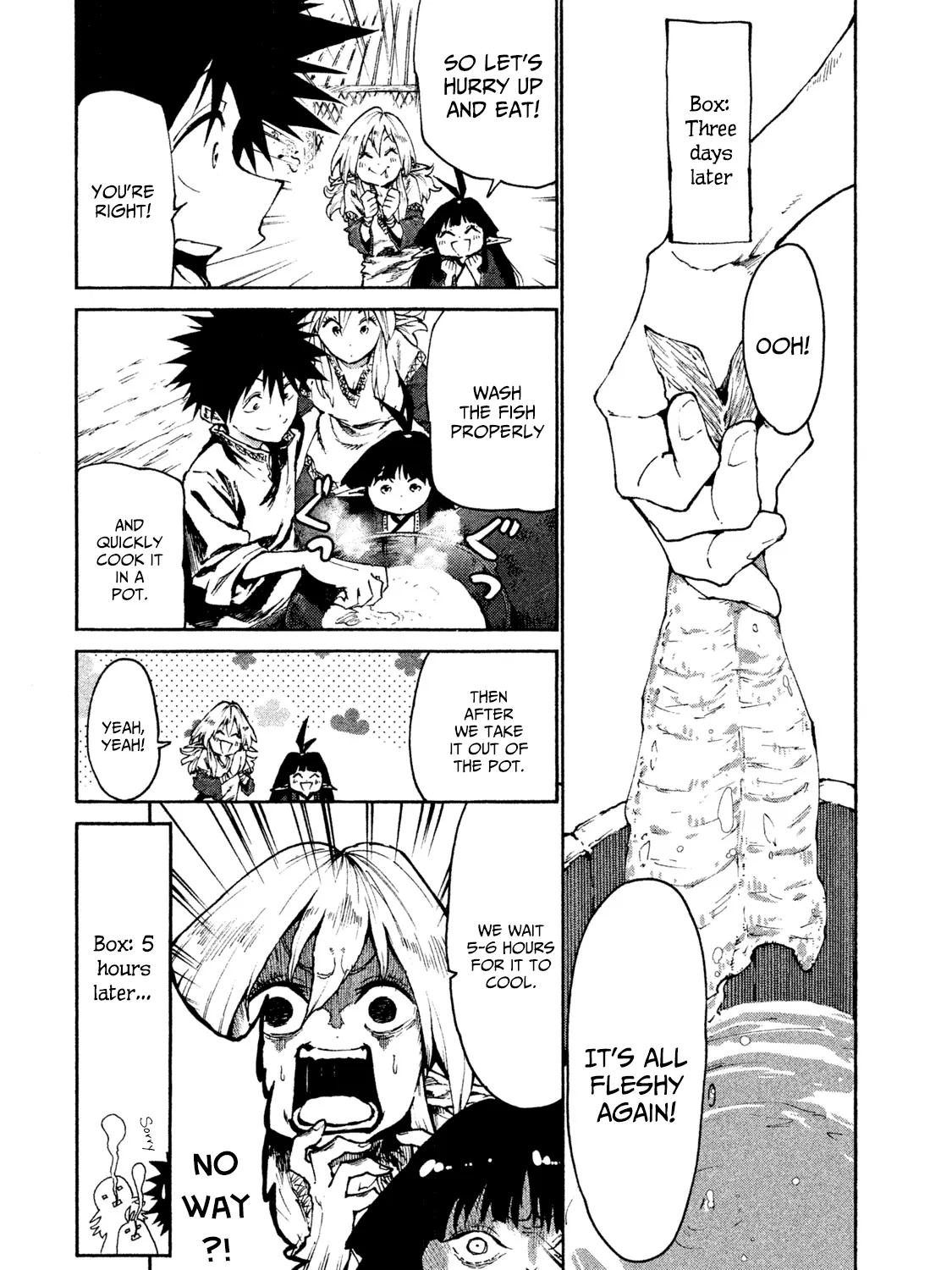 Mazumeshi Elf to Youbokugurashi Chapter 22 page 39 - 