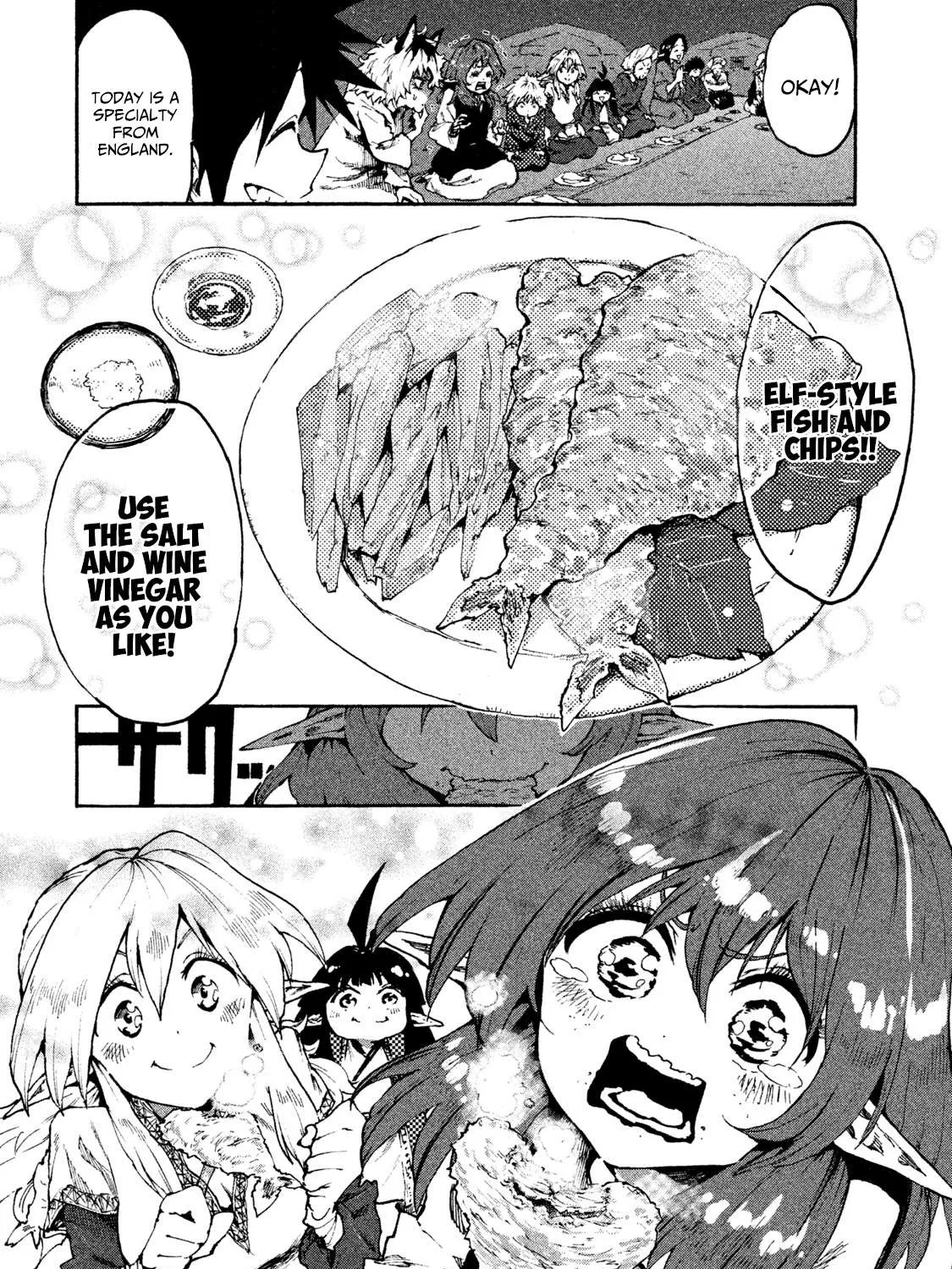 Mazumeshi Elf to Youbokugurashi Chapter 22 page 43 - 