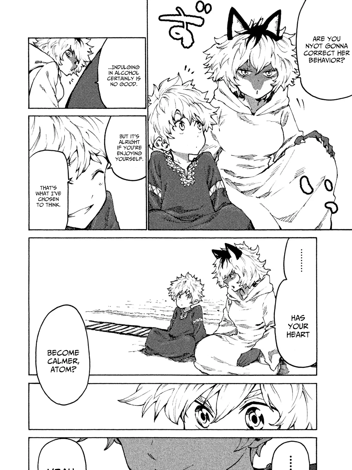 Mazumeshi Elf to Youbokugurashi Chapter 26 page 35 - 