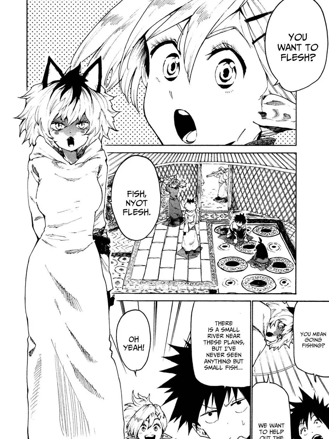 Mazumeshi Elf to Youbokugurashi Chapter 27 page 3 - 