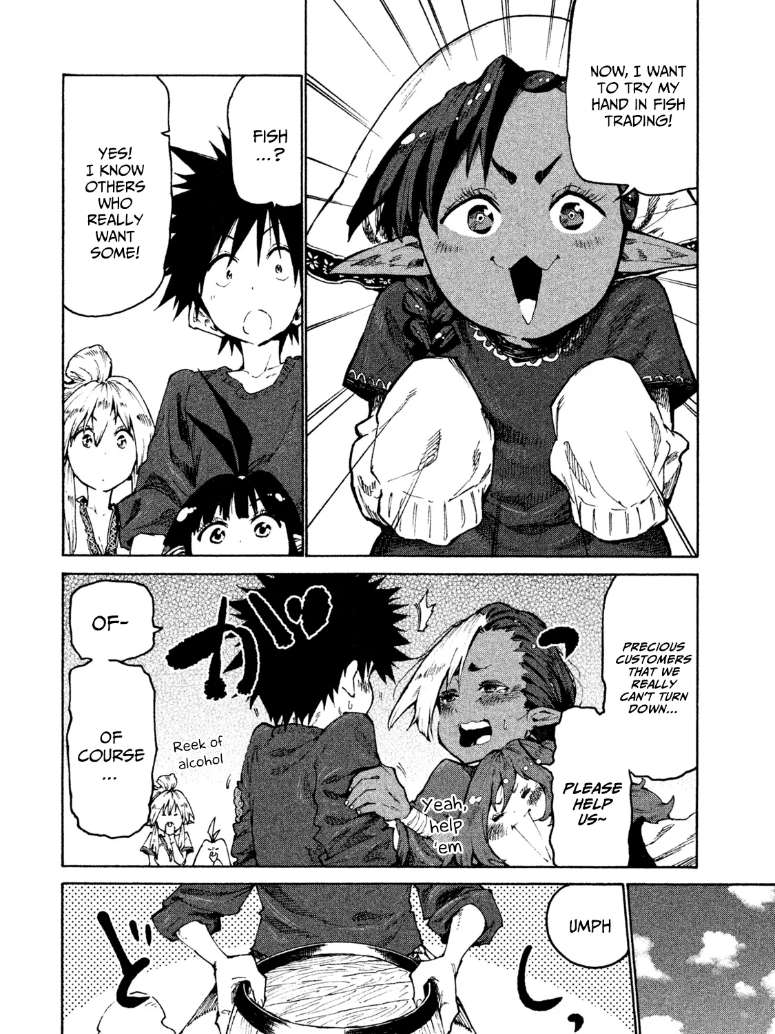 Mazumeshi Elf to Youbokugurashi Chapter 28 page 15 - 