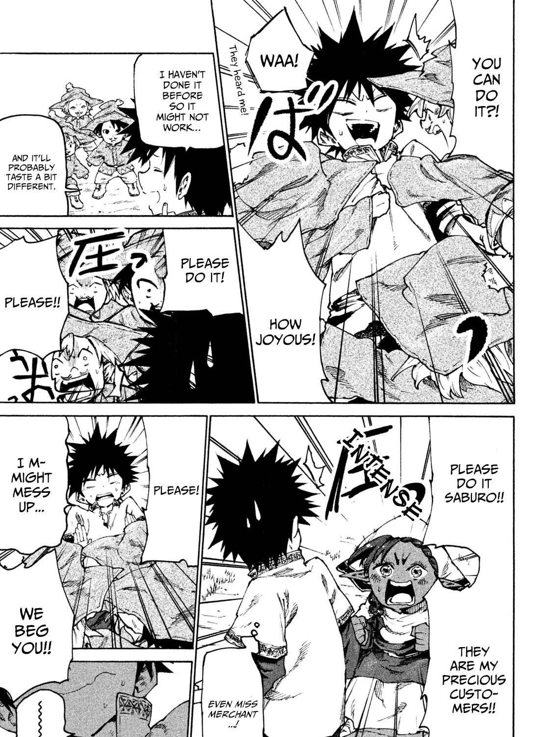Mazumeshi Elf to Youbokugurashi Chapter 28 page 33 - 