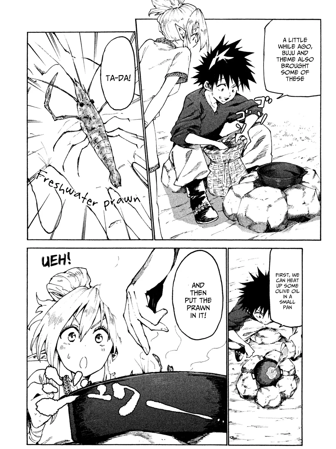 Mazumeshi Elf to Youbokugurashi Chapter 28 page 7 - 
