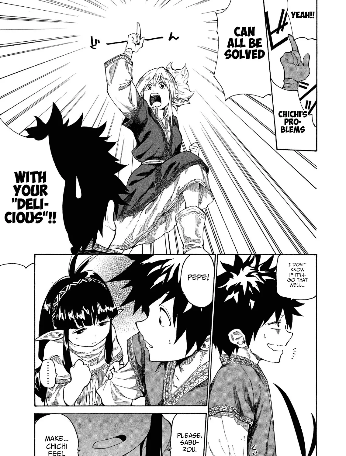 Mazumeshi Elf to Youbokugurashi Chapter 3 page 22 - 