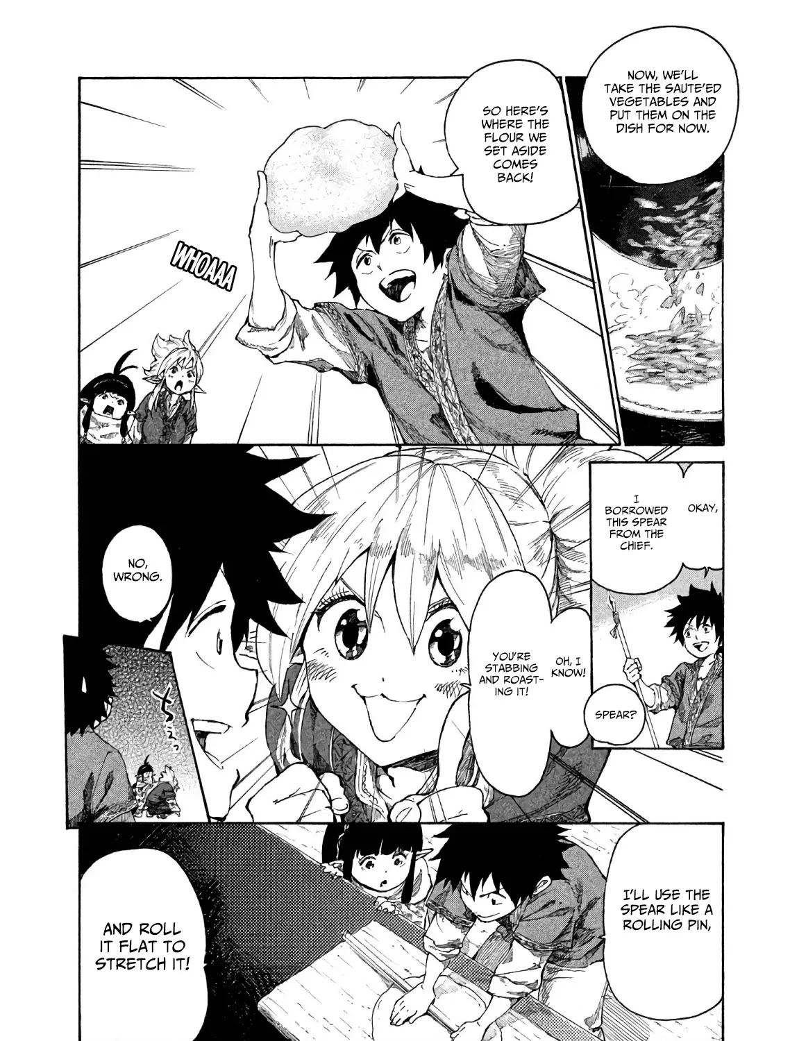 Mazumeshi Elf to Youbokugurashi Chapter 3 page 30 - 