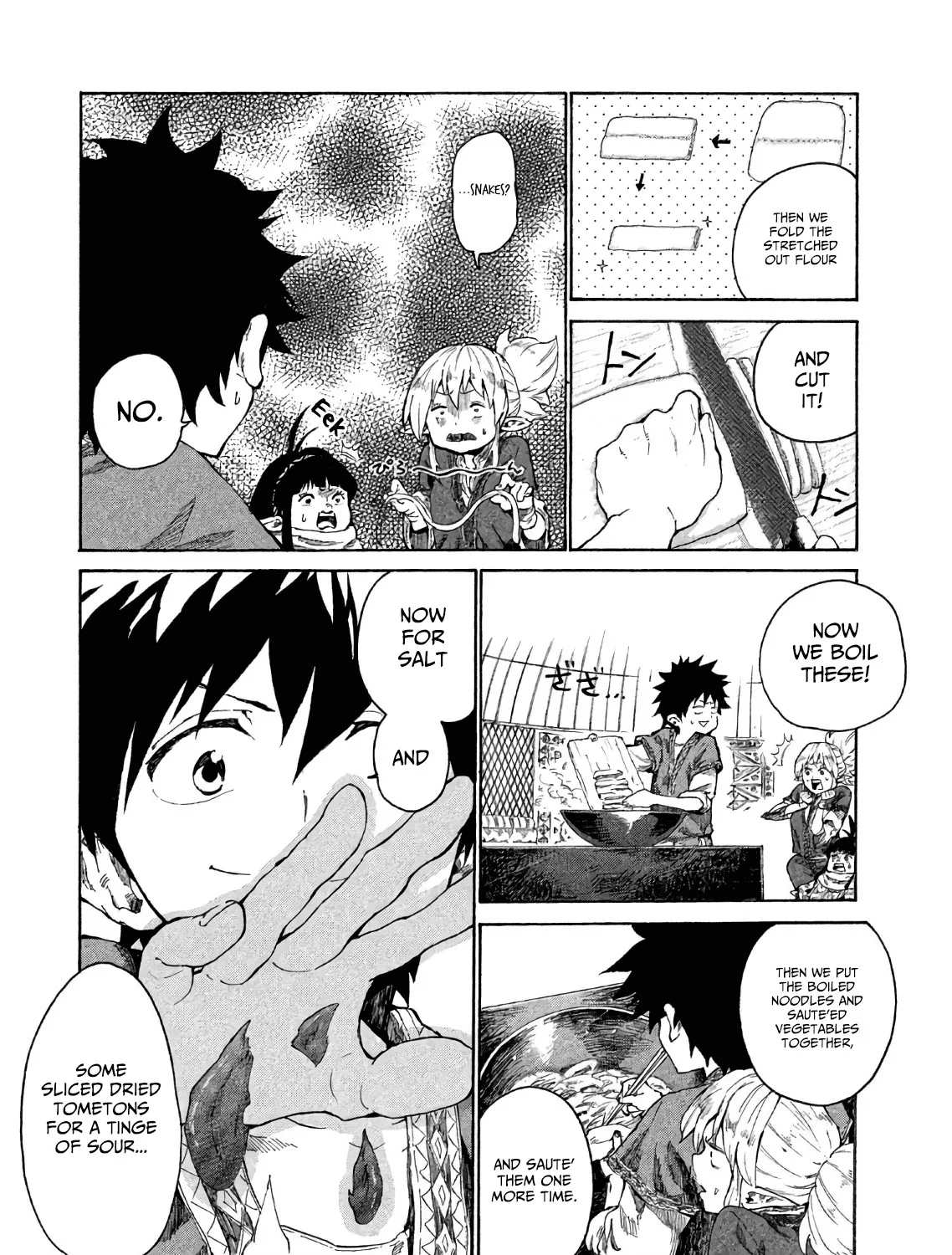 Mazumeshi Elf to Youbokugurashi Chapter 3 page 32 - 