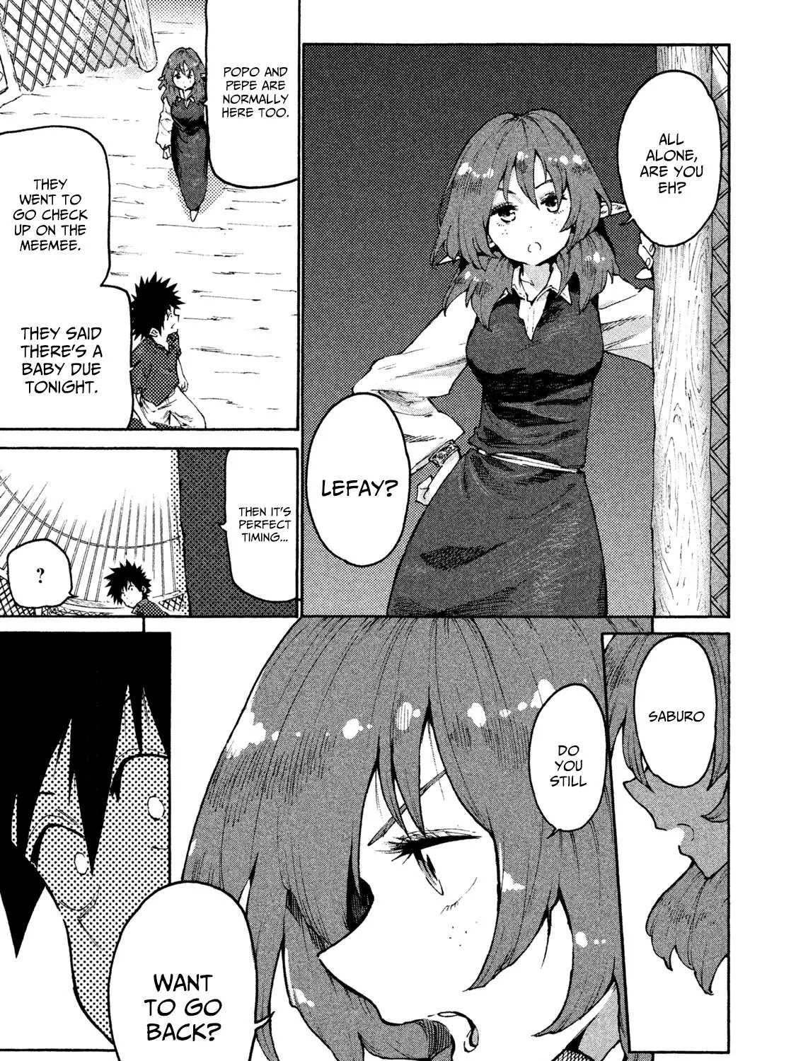 Mazumeshi Elf to Youbokugurashi Chapter 30 page 9 - 