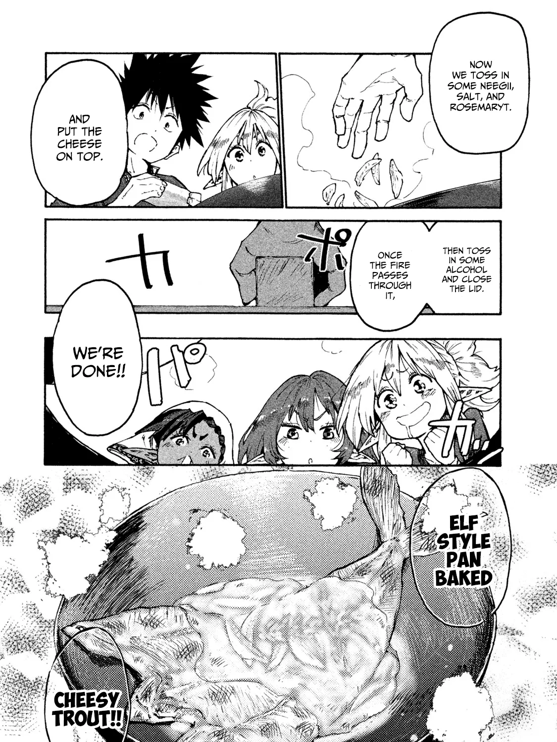 Mazumeshi Elf to Youbokugurashi Chapter 32 page 27 - 