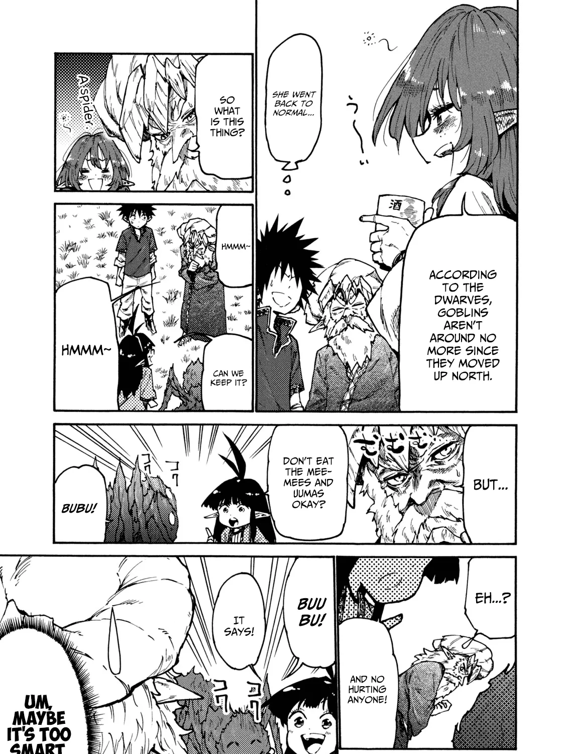 Mazumeshi Elf to Youbokugurashi Chapter 33 page 37 - 