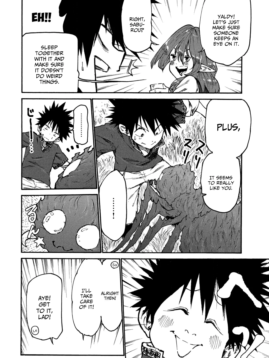 Mazumeshi Elf to Youbokugurashi Chapter 33 page 39 - 