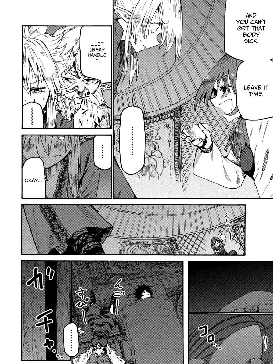 Mazumeshi Elf to Youbokugurashi Chapter 34 page 19 - 