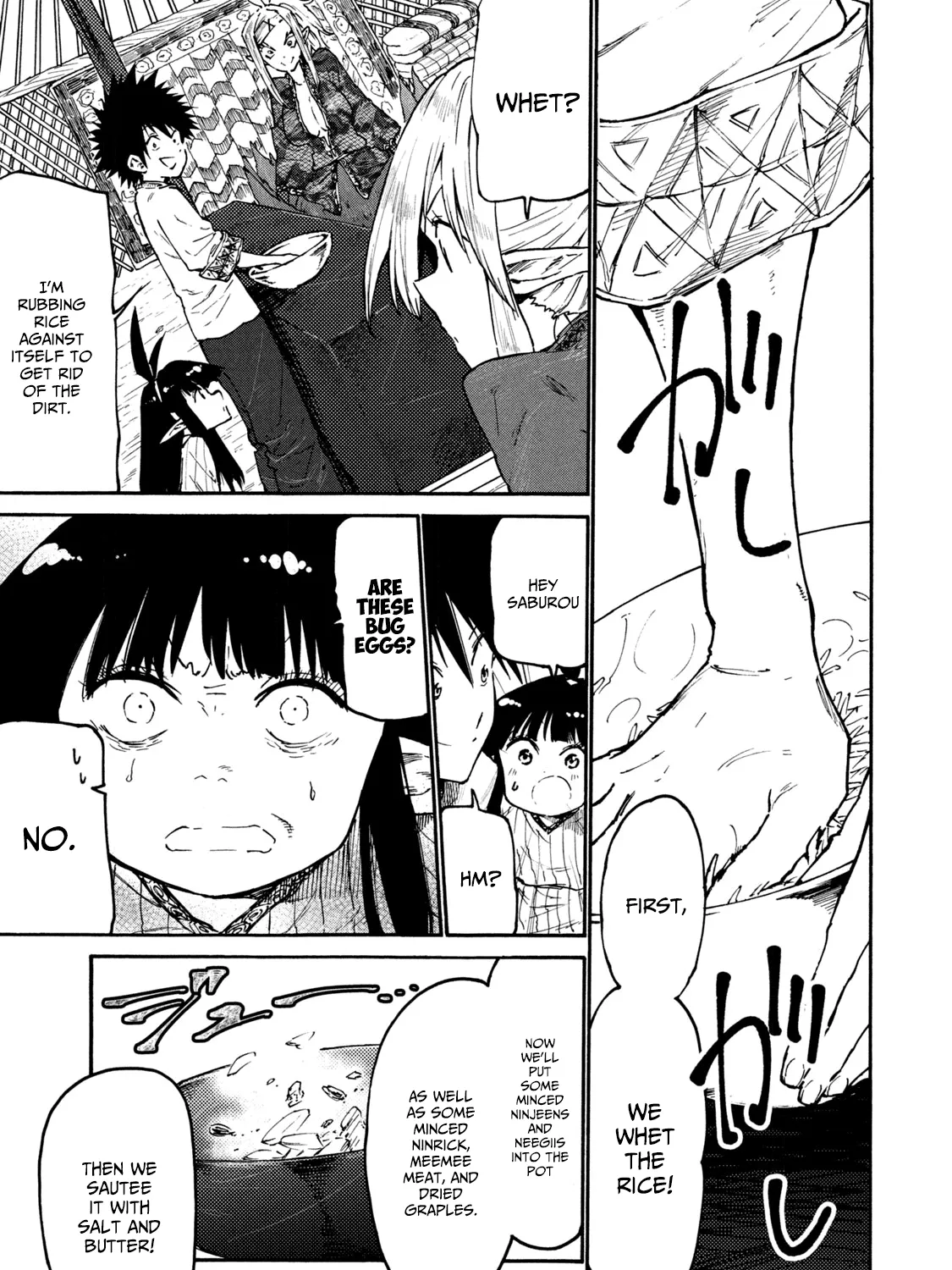 Mazumeshi Elf to Youbokugurashi Chapter 36 page 21 - 