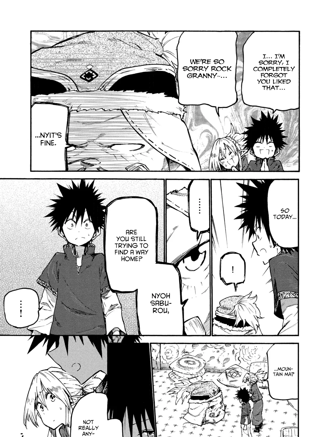 Mazumeshi Elf to Youbokugurashi Chapter 37 page 25 - 