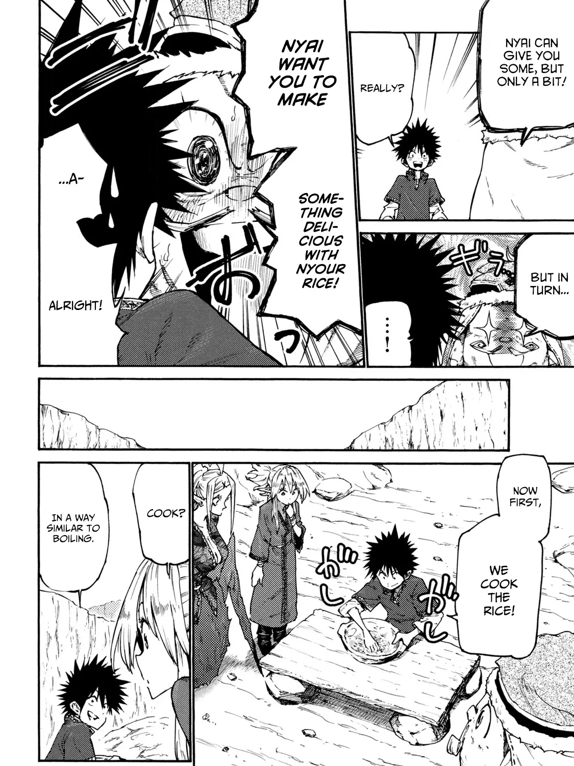 Mazumeshi Elf to Youbokugurashi Chapter 37 page 31 - 