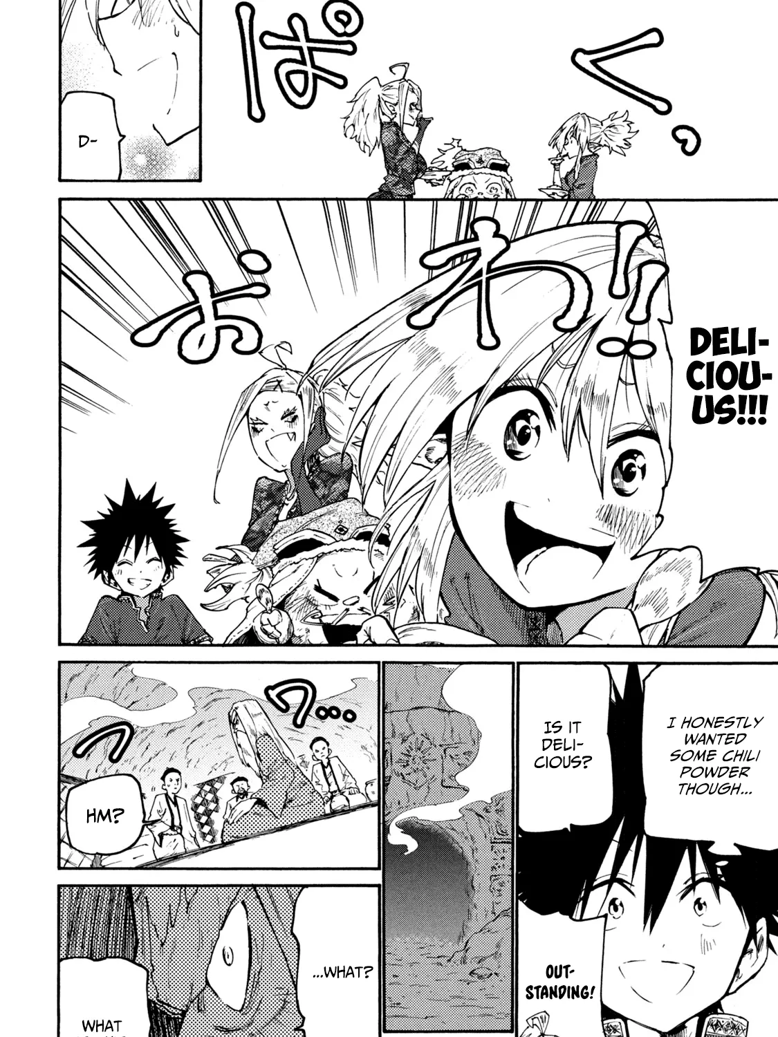 Mazumeshi Elf to Youbokugurashi Chapter 37 page 35 - 
