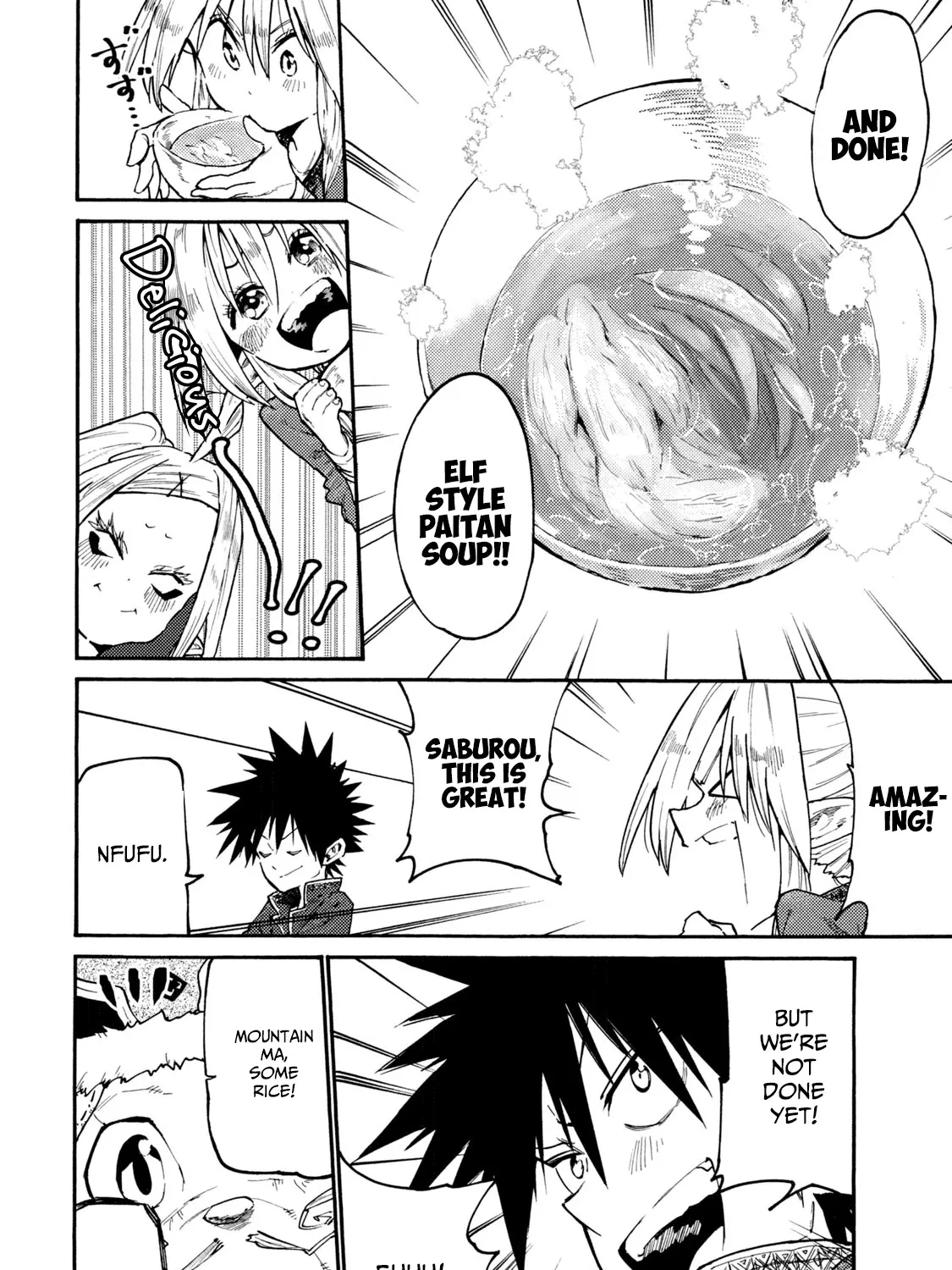 Mazumeshi Elf to Youbokugurashi Chapter 38 page 27 - 