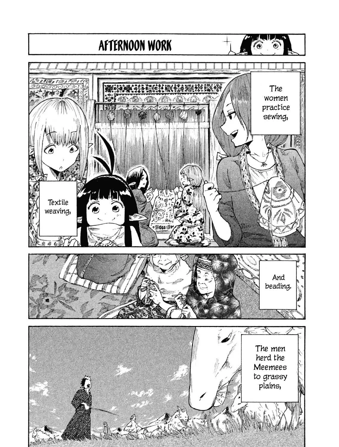 Mazumeshi Elf to Youbokugurashi Chapter 4 page 12 - 