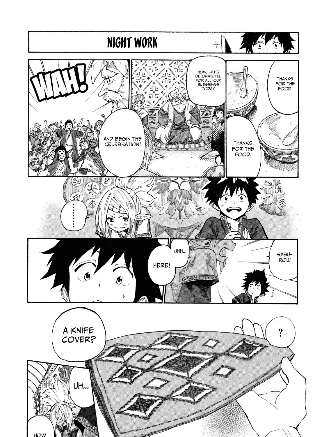Mazumeshi Elf to Youbokugurashi Chapter 4 page 16 - 