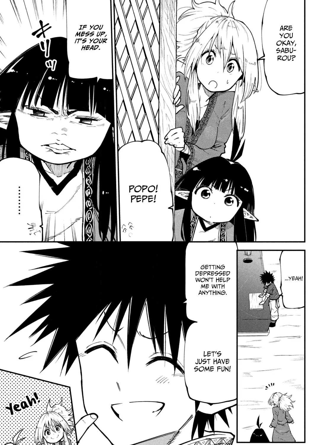 Mazumeshi Elf to Youbokugurashi Chapter 44 page 30 - 