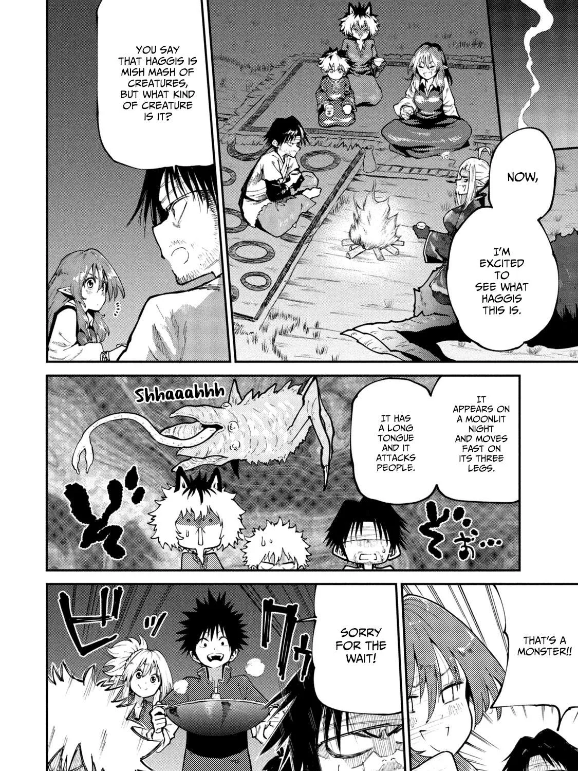 Mazumeshi Elf to Youbokugurashi Chapter 44 page 32 - 