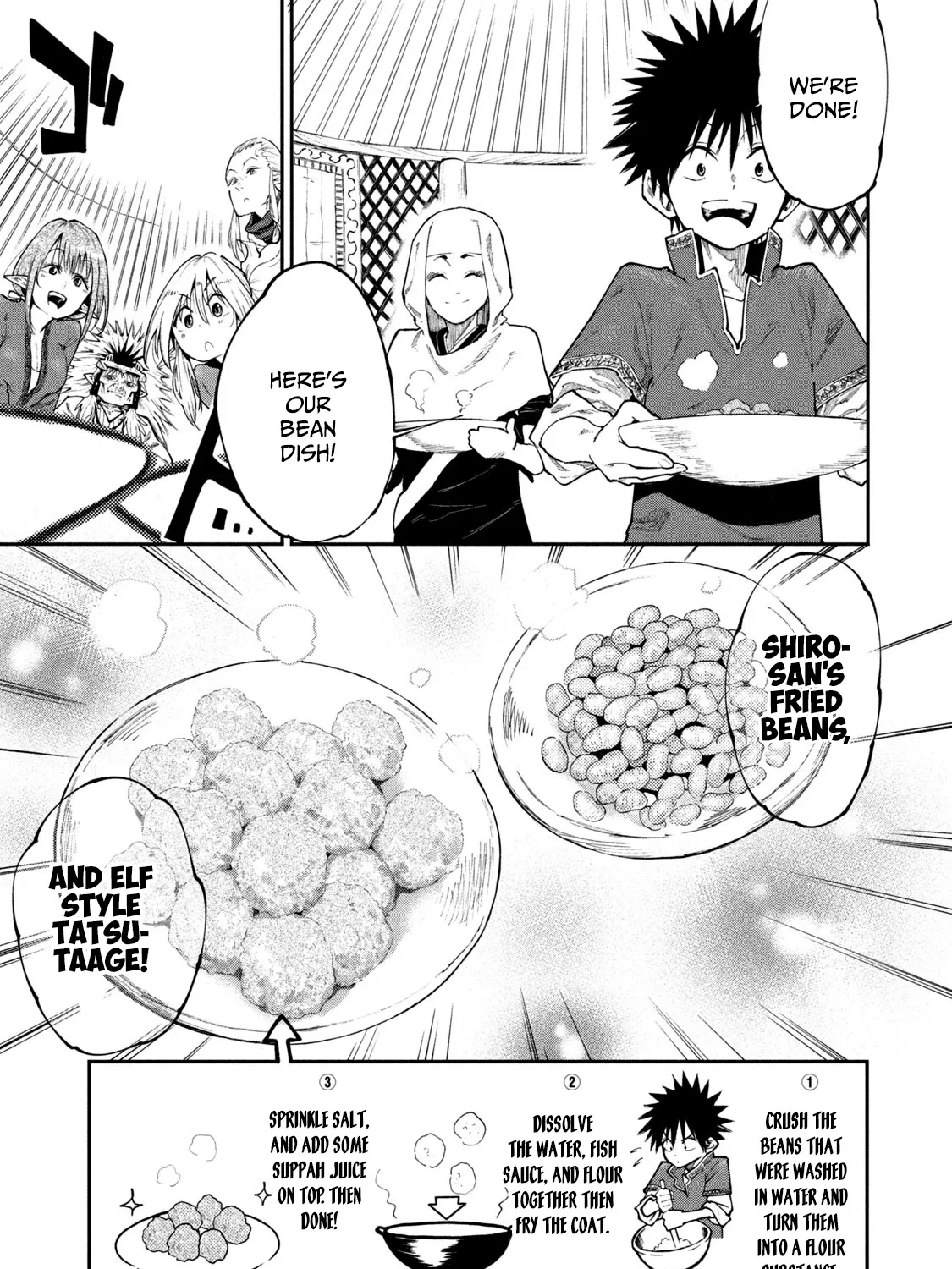 Mazumeshi Elf to Youbokugurashi Chapter 45 page 33 - 