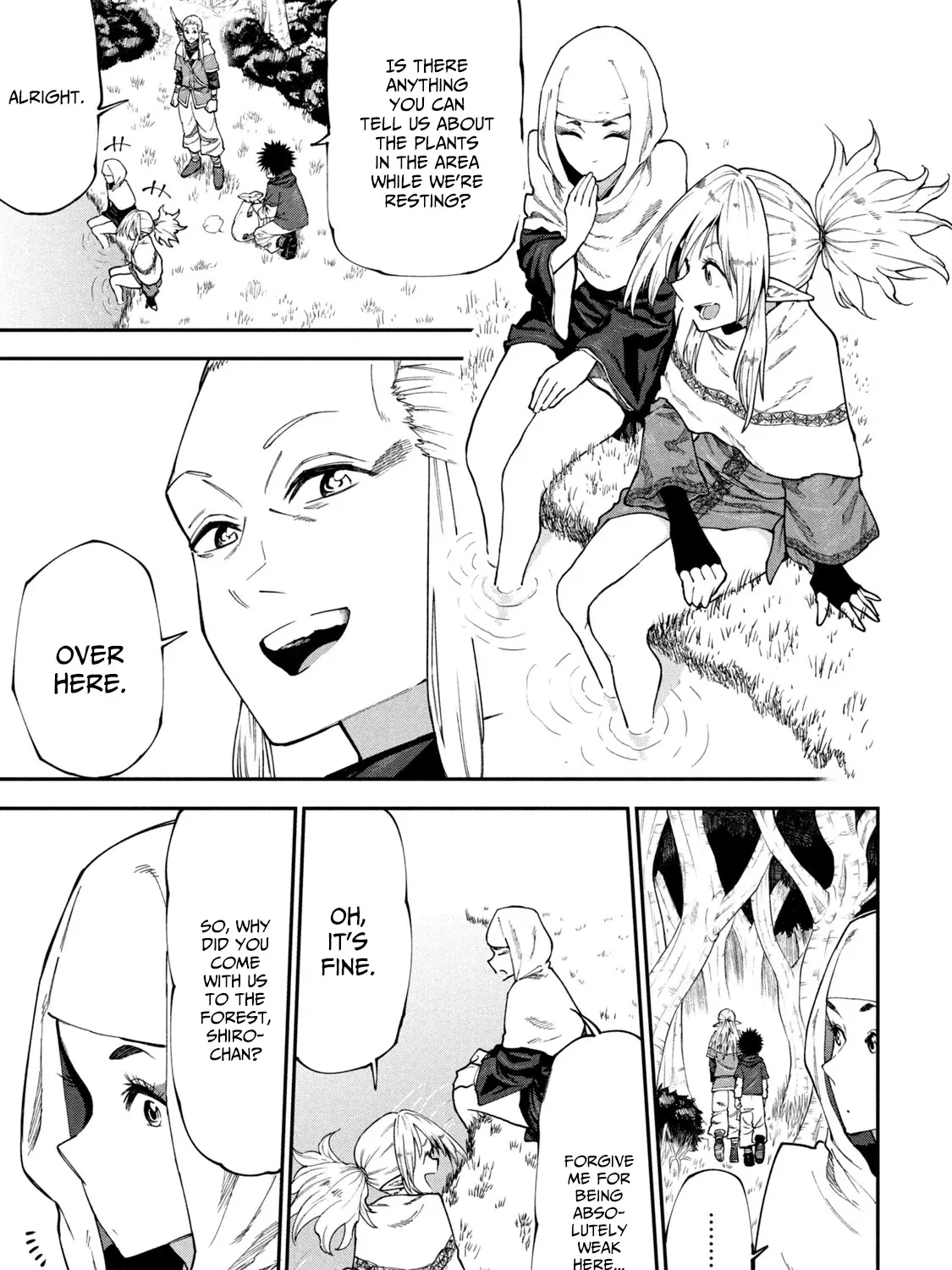 Mazumeshi Elf to Youbokugurashi Chapter 46 page 17 - 