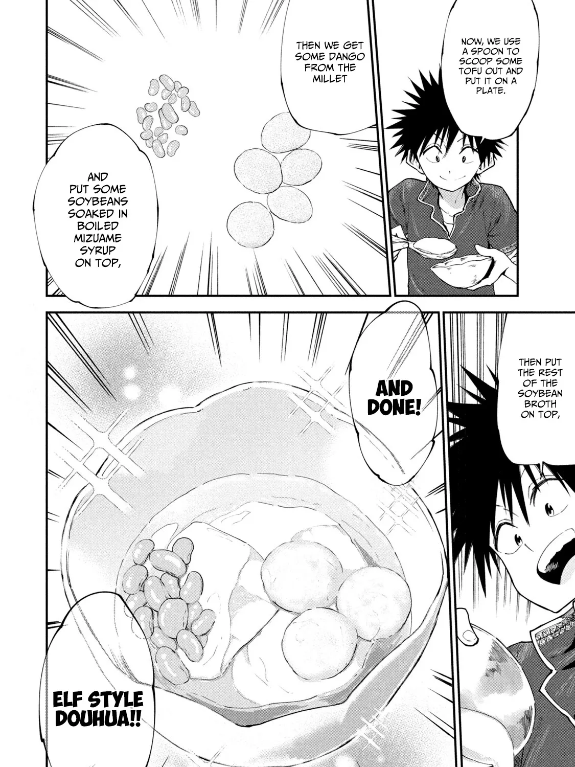 Mazumeshi Elf to Youbokugurashi Chapter 46 page 35 - 
