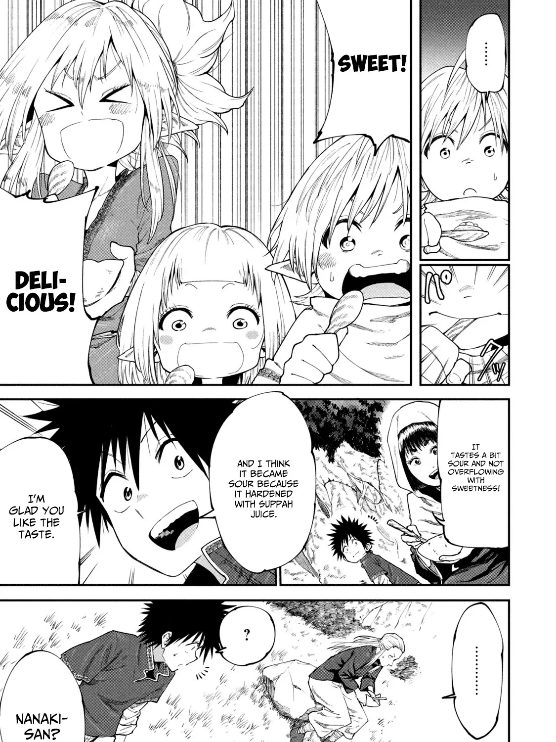 Mazumeshi Elf to Youbokugurashi Chapter 46 page 37 - 