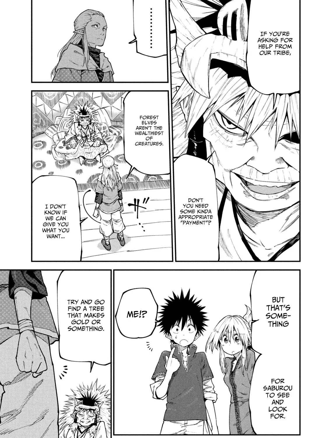 Mazumeshi Elf to Youbokugurashi Chapter 46 page 9 - 