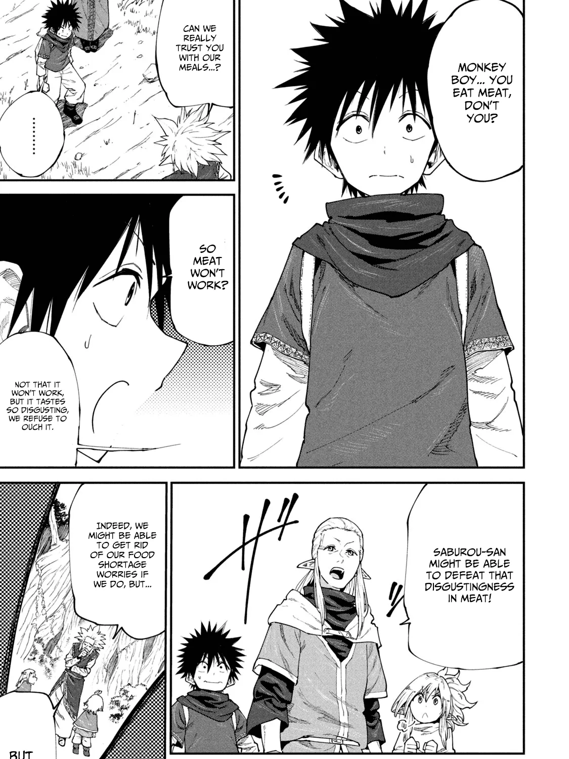 Mazumeshi Elf to Youbokugurashi Chapter 47 page 17 - 