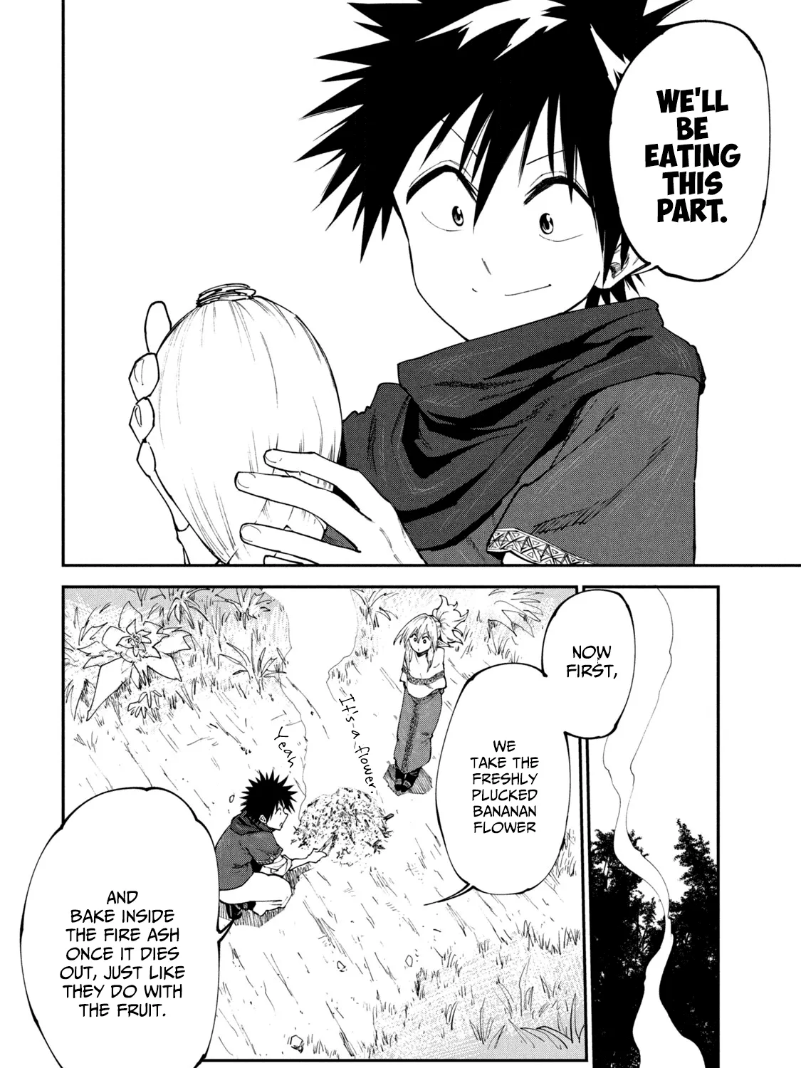 Mazumeshi Elf to Youbokugurashi Chapter 47 page 27 - 
