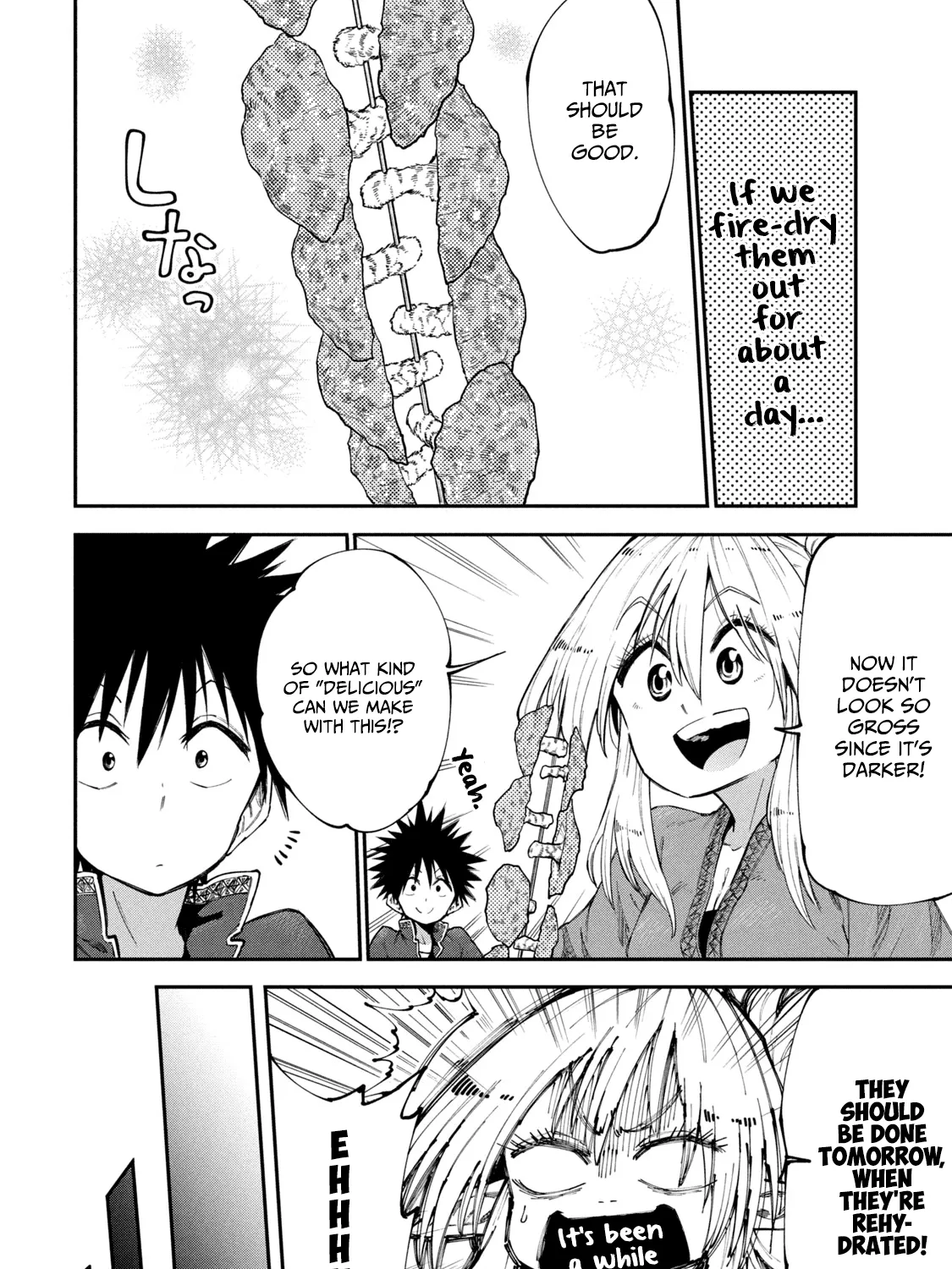 Mazumeshi Elf to Youbokugurashi Chapter 48 page 35 - 