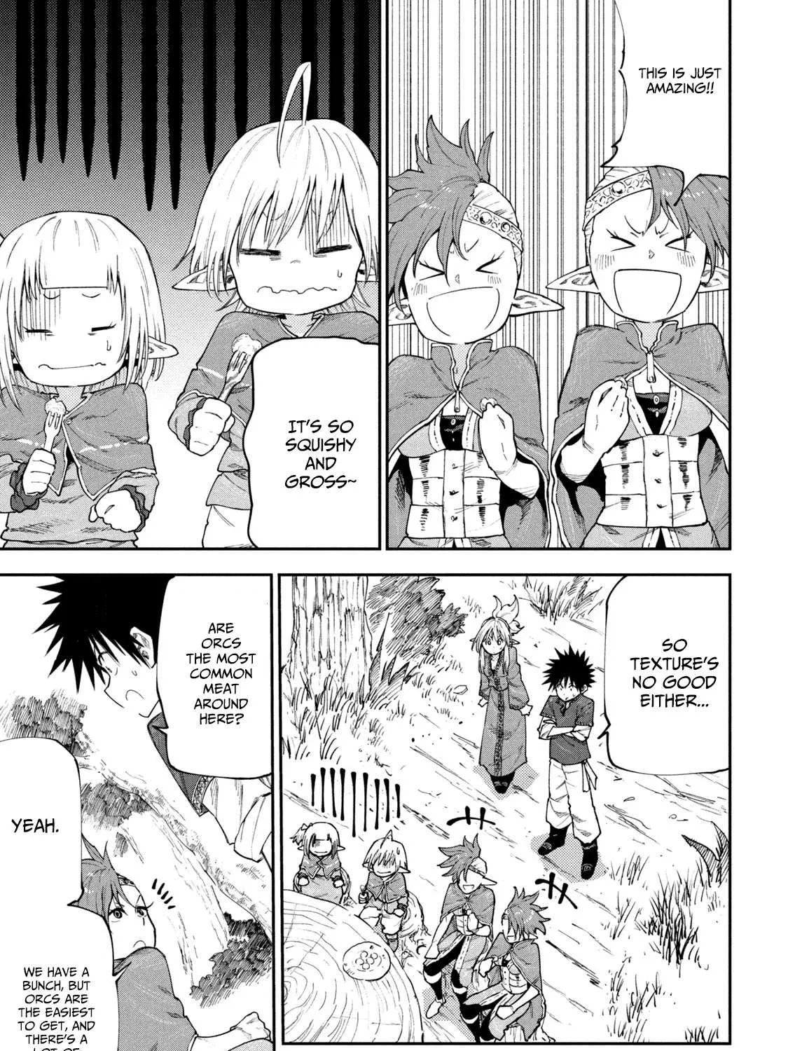 Mazumeshi Elf to Youbokugurashi Chapter 49 page 21 - 