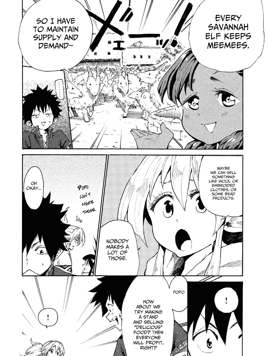 Mazumeshi Elf to Youbokugurashi Chapter 5 page 12 - 