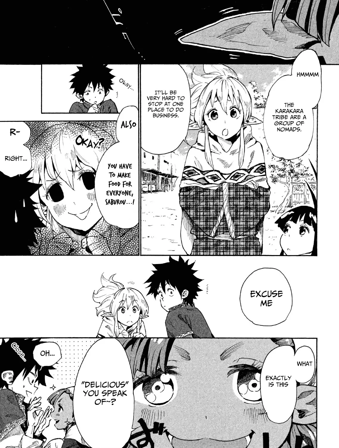Mazumeshi Elf to Youbokugurashi Chapter 5 page 14 - 