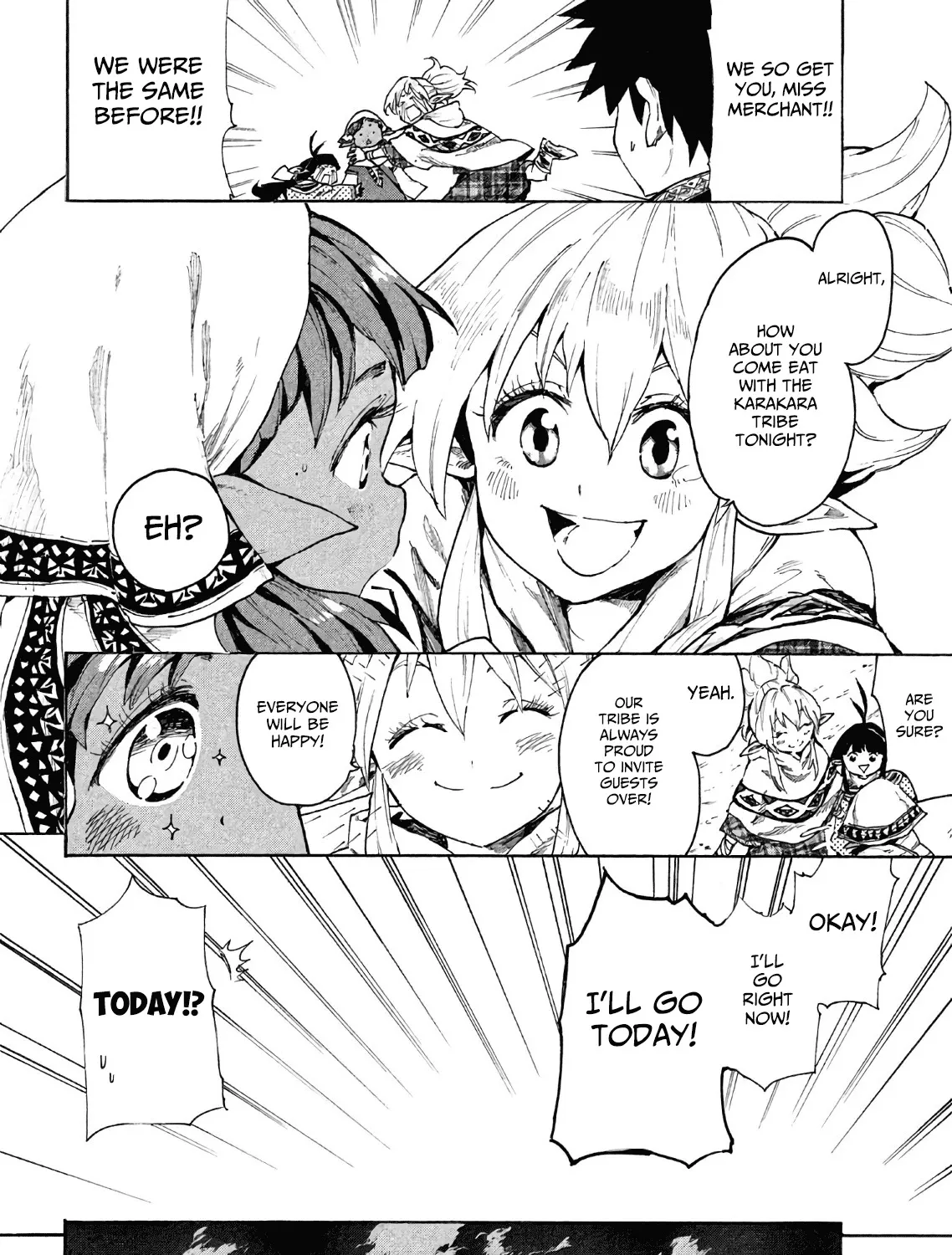 Mazumeshi Elf to Youbokugurashi Chapter 5 page 20 - 