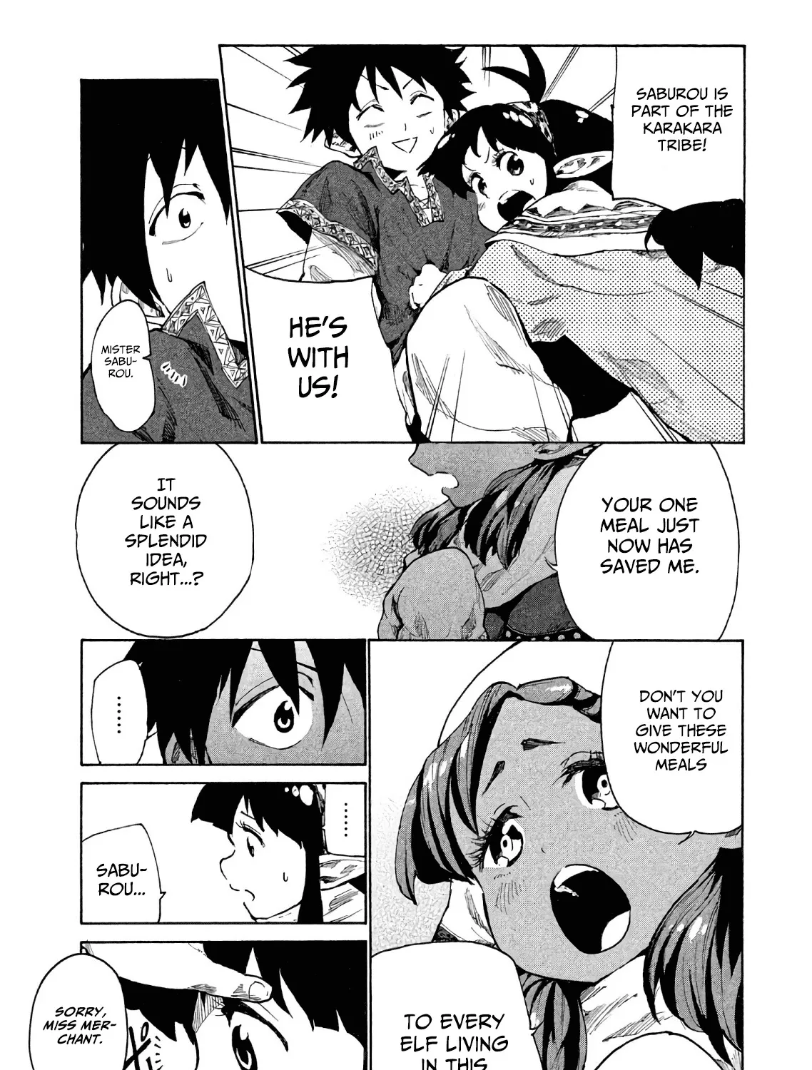 Mazumeshi Elf to Youbokugurashi Chapter 5 page 26 - 