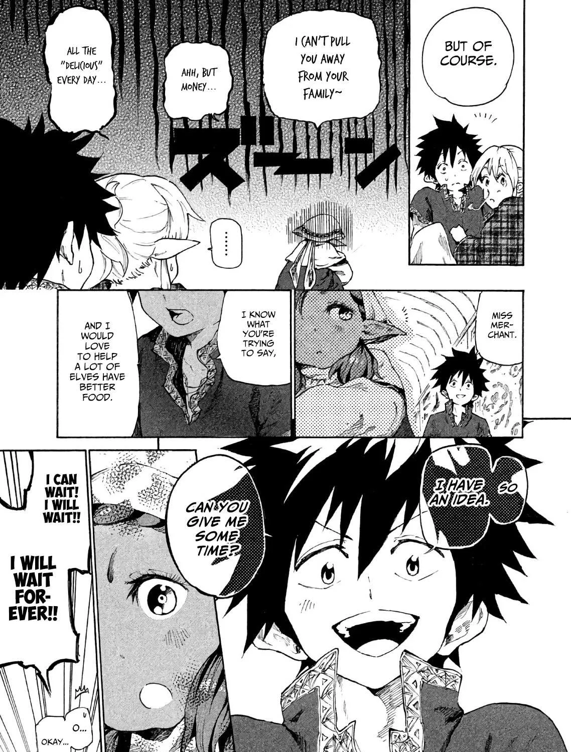 Mazumeshi Elf to Youbokugurashi Chapter 5 page 30 - 
