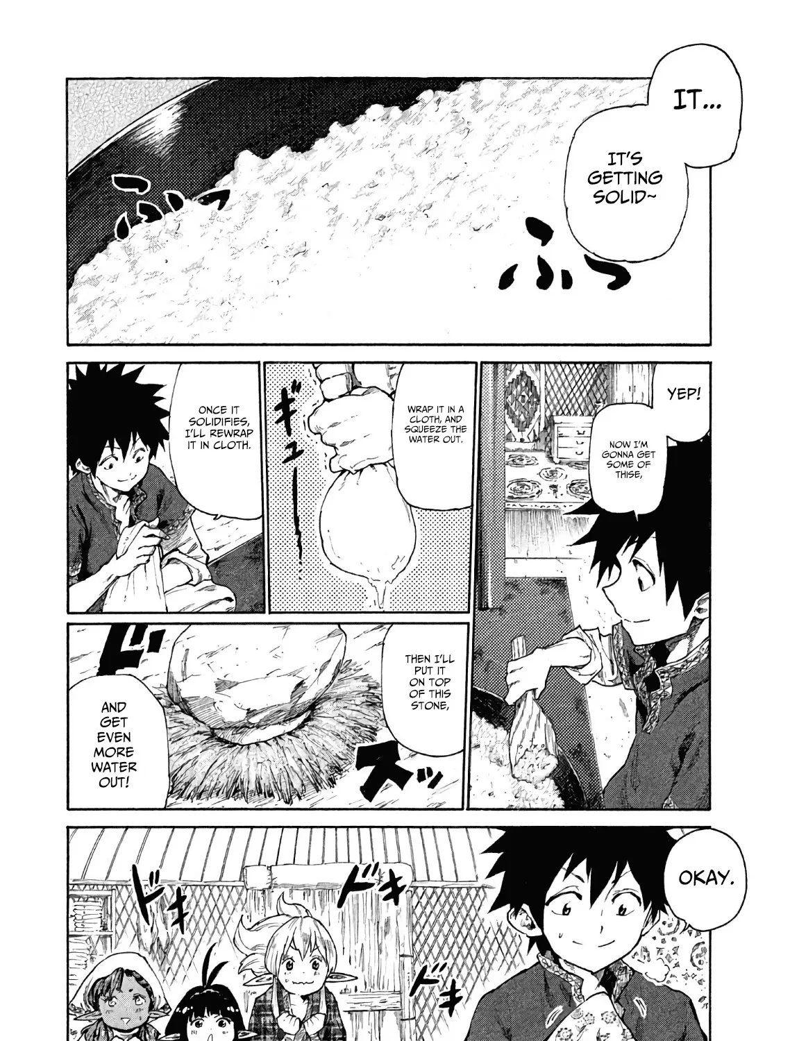 Mazumeshi Elf to Youbokugurashi Chapter 5 page 36 - 