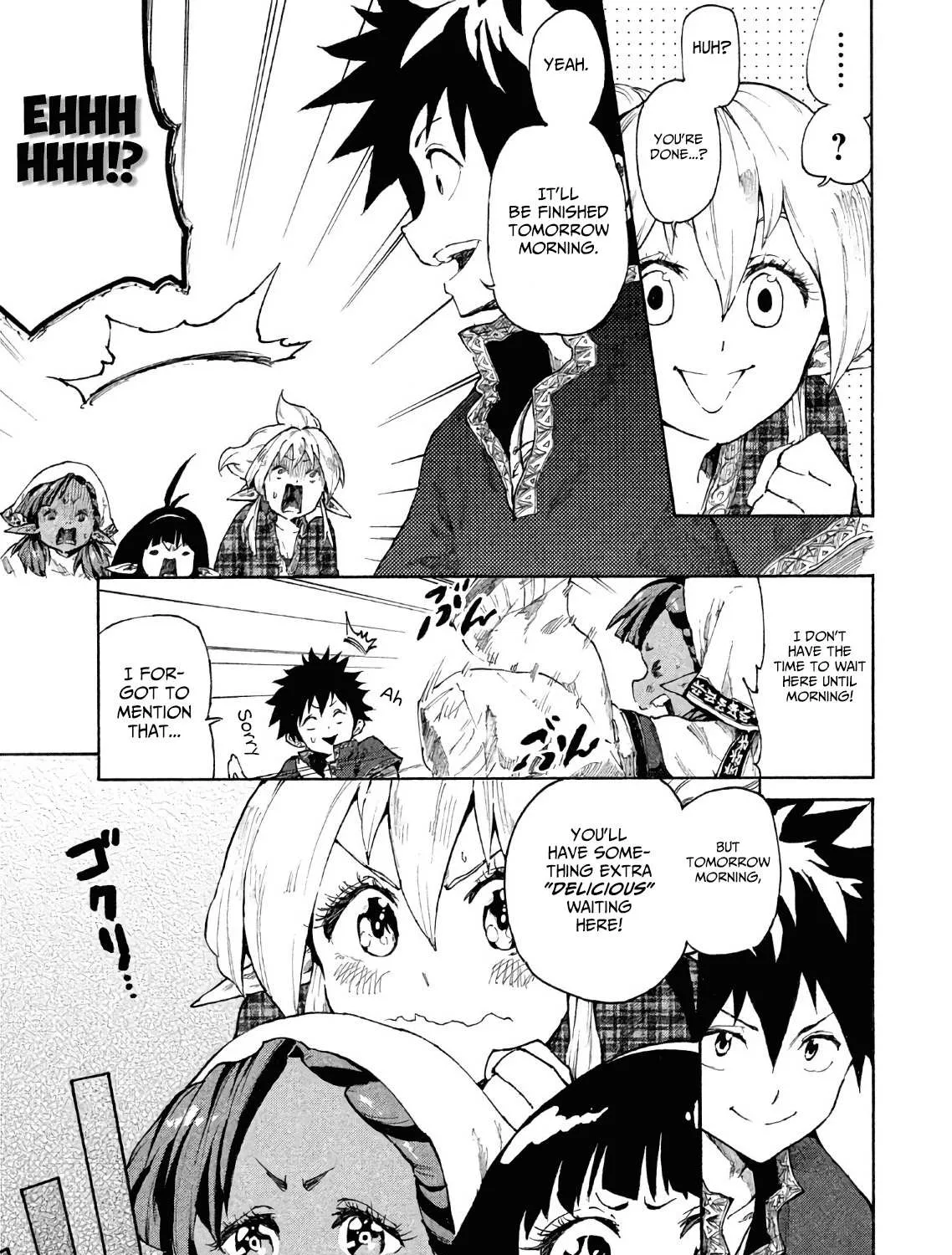 Mazumeshi Elf to Youbokugurashi Chapter 5 page 38 - 