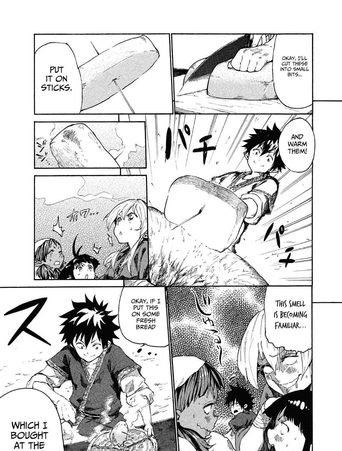 Mazumeshi Elf to Youbokugurashi Chapter 5 page 42 - 