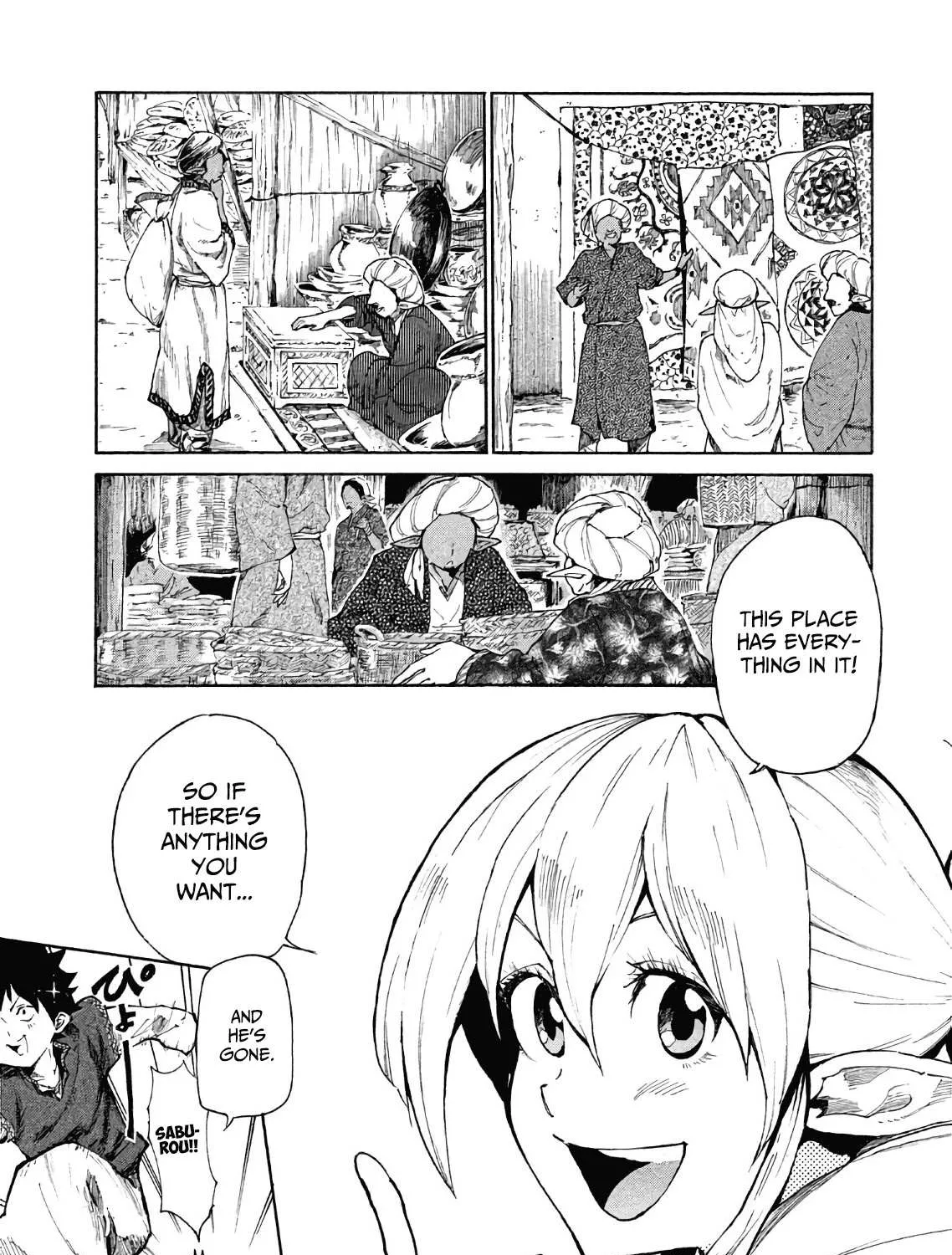 Mazumeshi Elf to Youbokugurashi Chapter 5 page 6 - 