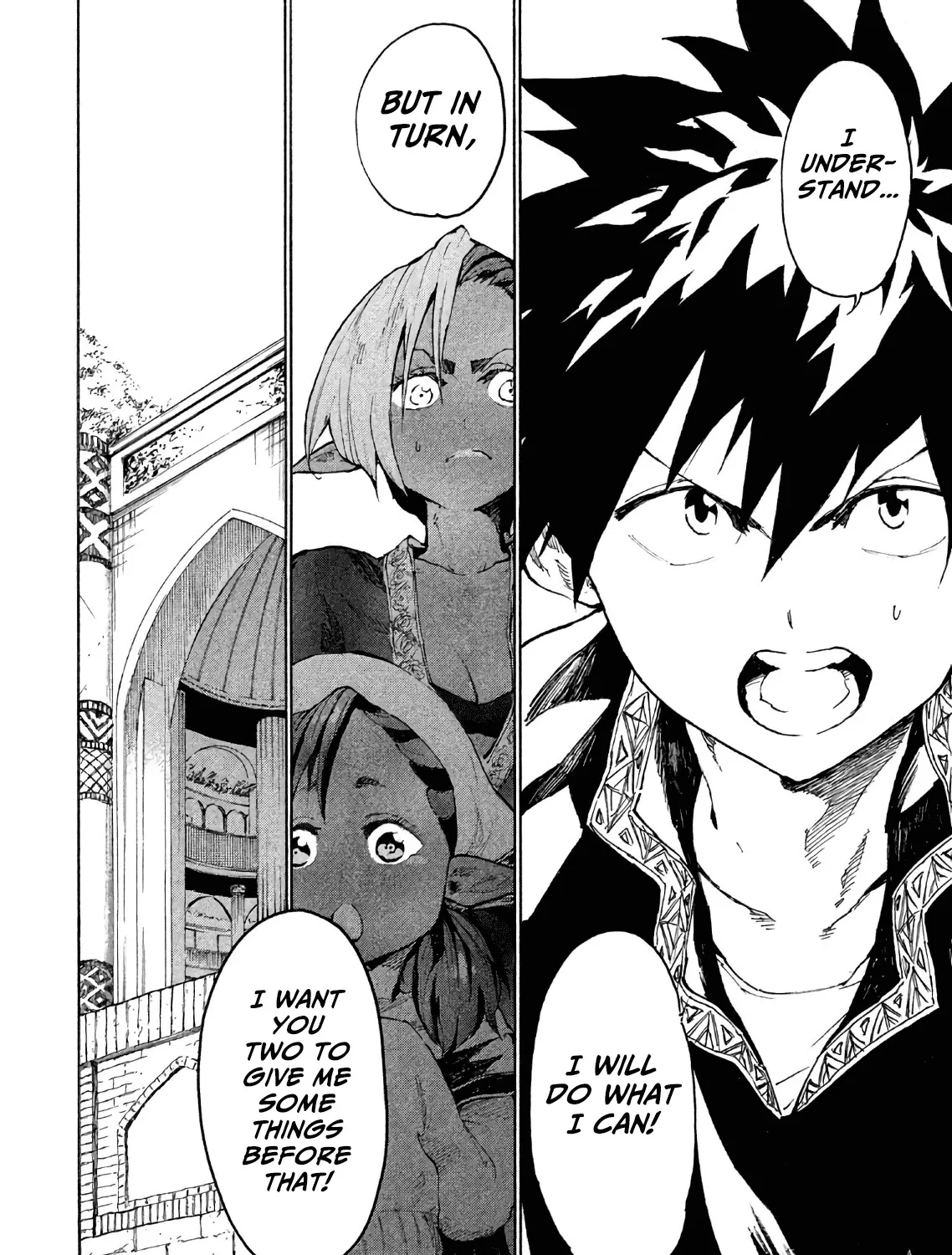 Mazumeshi Elf to Youbokugurashi Chapter 5 page 60 - 