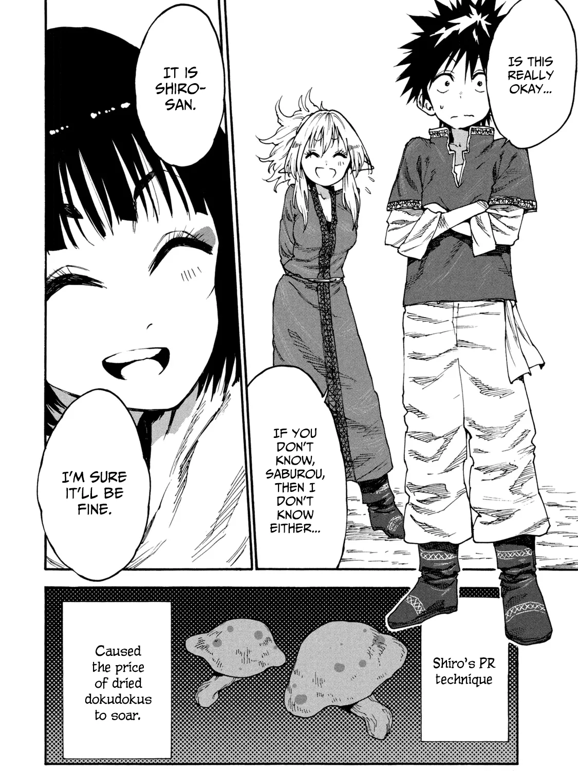 Mazumeshi Elf to Youbokugurashi Chapter 50 page 35 - 